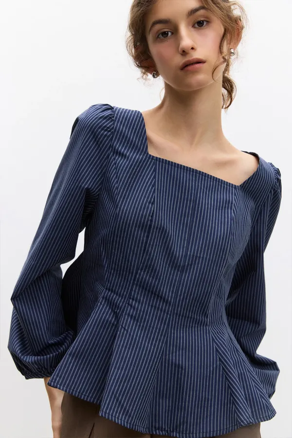Alto Blouse / Navy