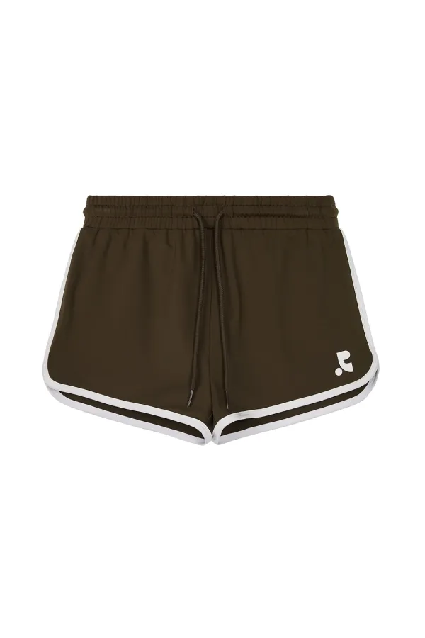 COLORATION SWIM SHORTS - BROWN