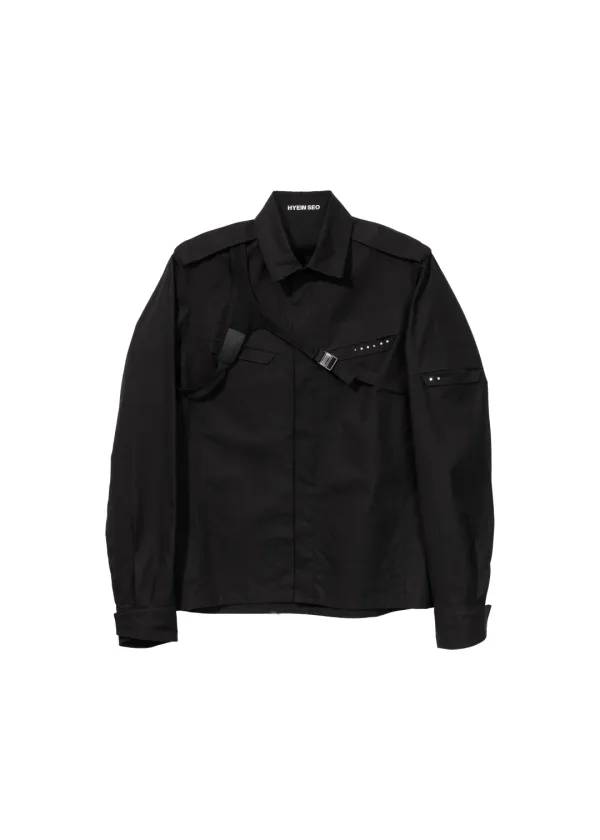Biker Shirt w/ Shoulder Strap