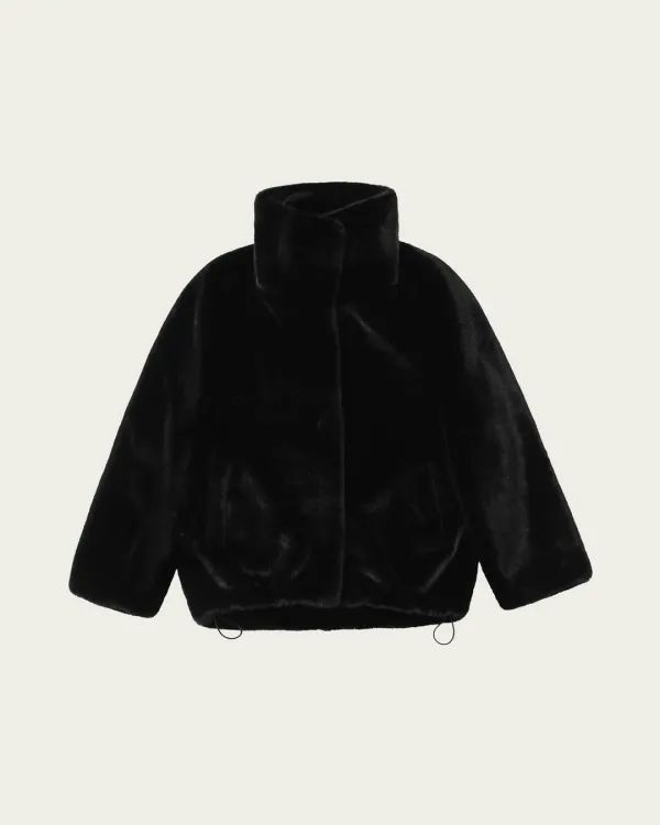 (2차) Past Short Fur Coat