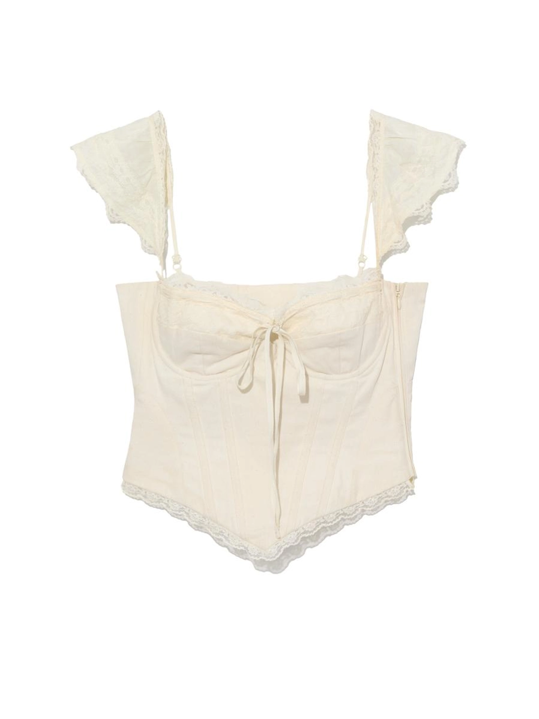글로니 POWDER CORSET TOP (ECRU) 상품 이미지 1