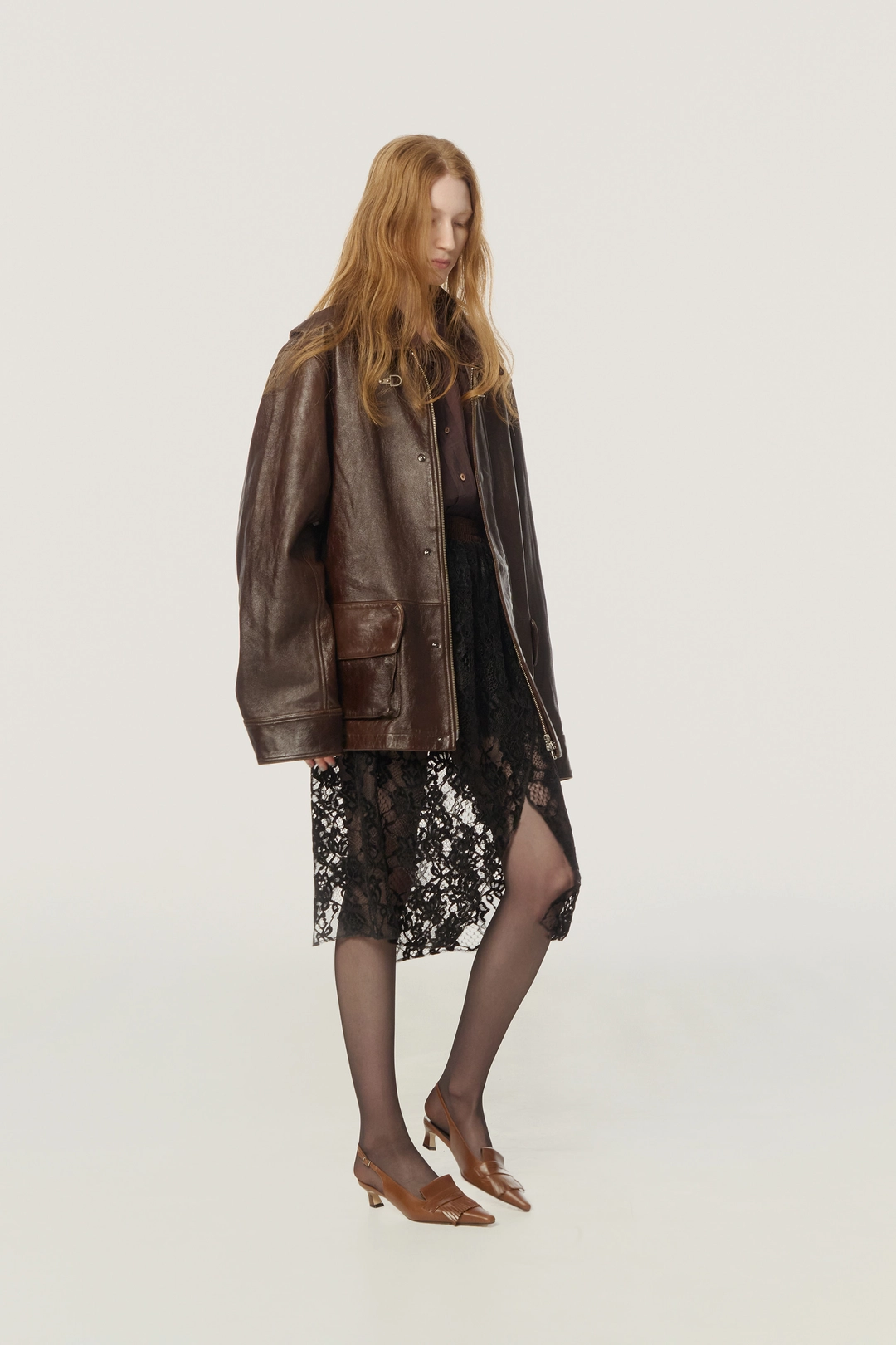 더일마 Vitoria Lace Skirt black 상품 이미지 1