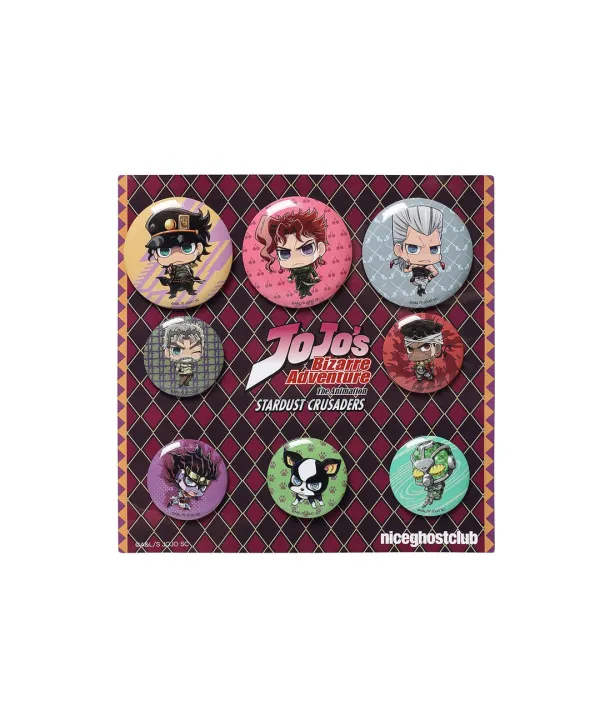 jojo\'s stardust crusaders pin badges ver.1[mix]