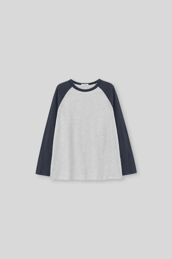 Neer raglan t-shirt (melange gray)