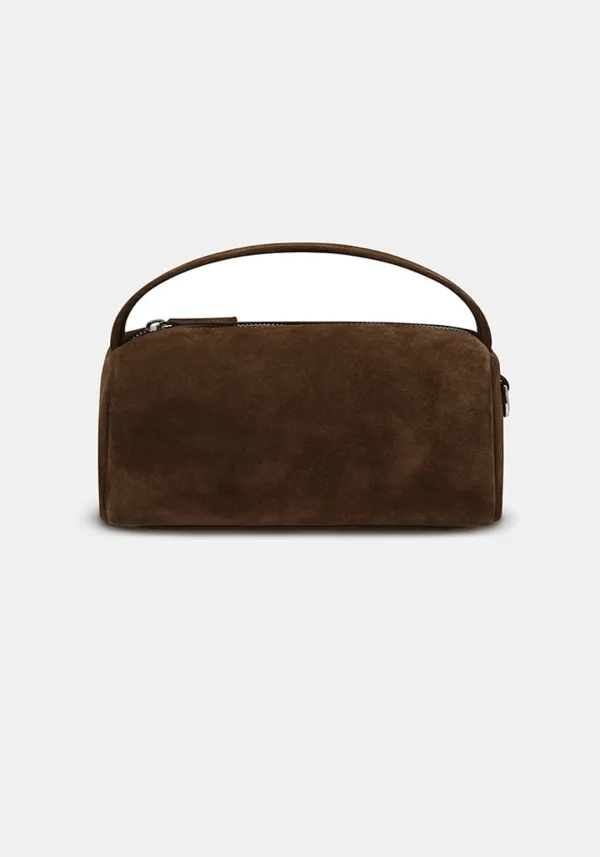 Suede eve bag (Brown)
