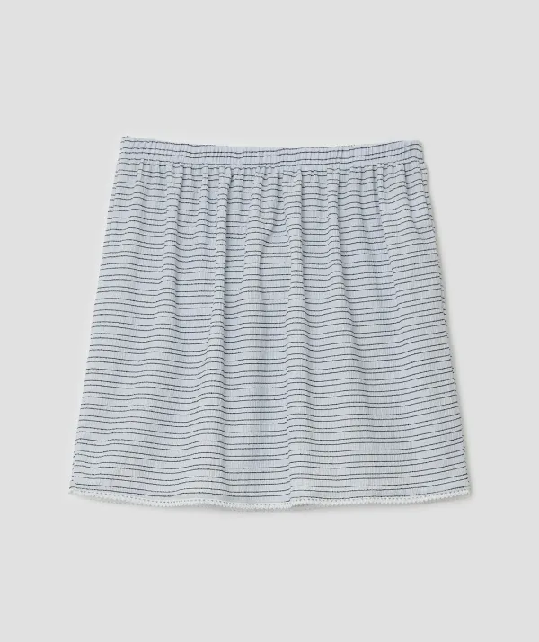 Layered Lace Skirt [Blue]