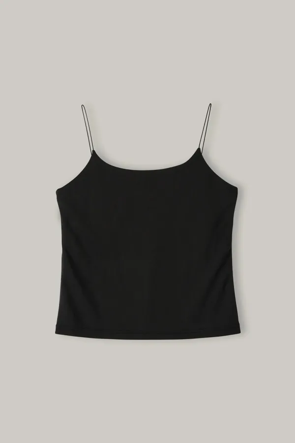 Soft Modal Sleeveless (Black)