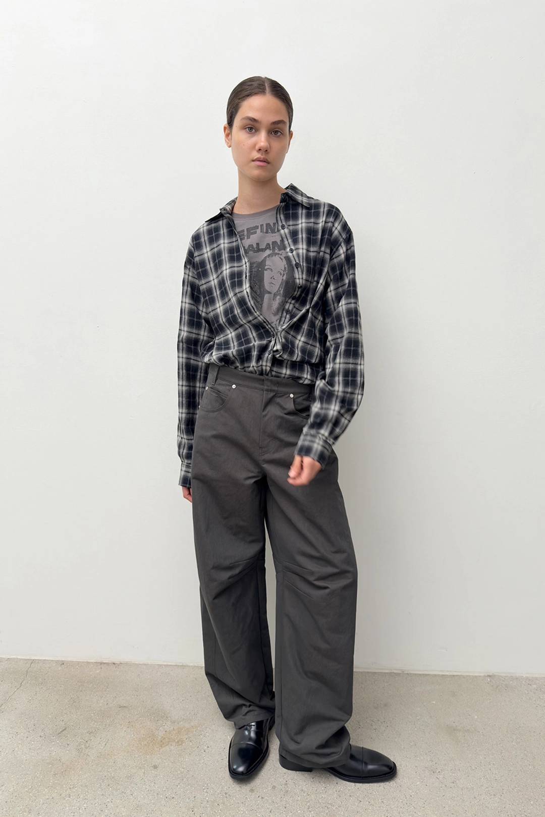 다이애그널 WRAP PLAID SHIRTS 상품 이미지 2