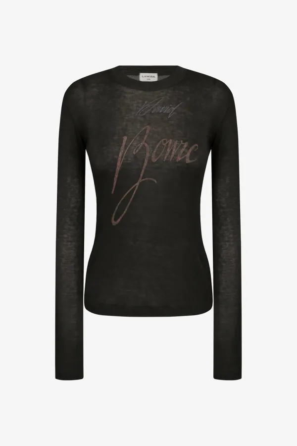 25FW 1972 bowie tencel t-shirt