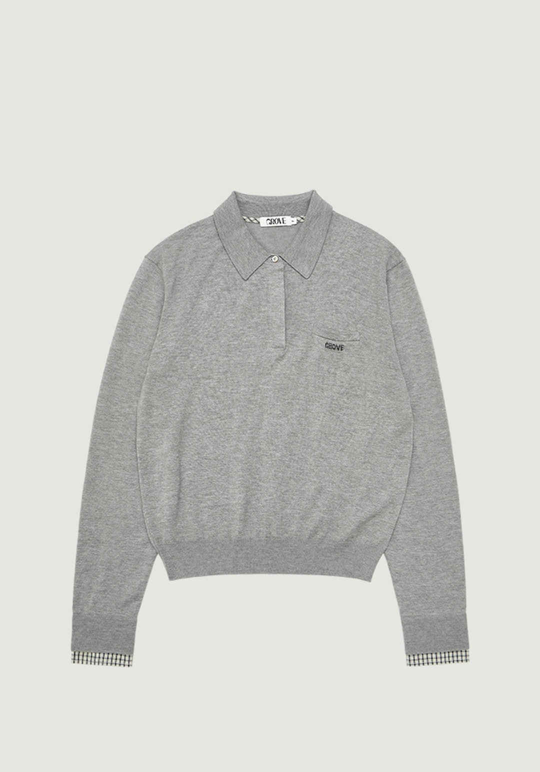 그로브 GIA COLLAR KNIT 상품 이미지 3