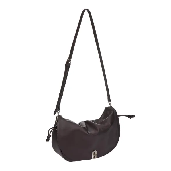 Halfmoon Ronde Shoulder M (하프문 롱드 숄더 미듐) Choco Brown