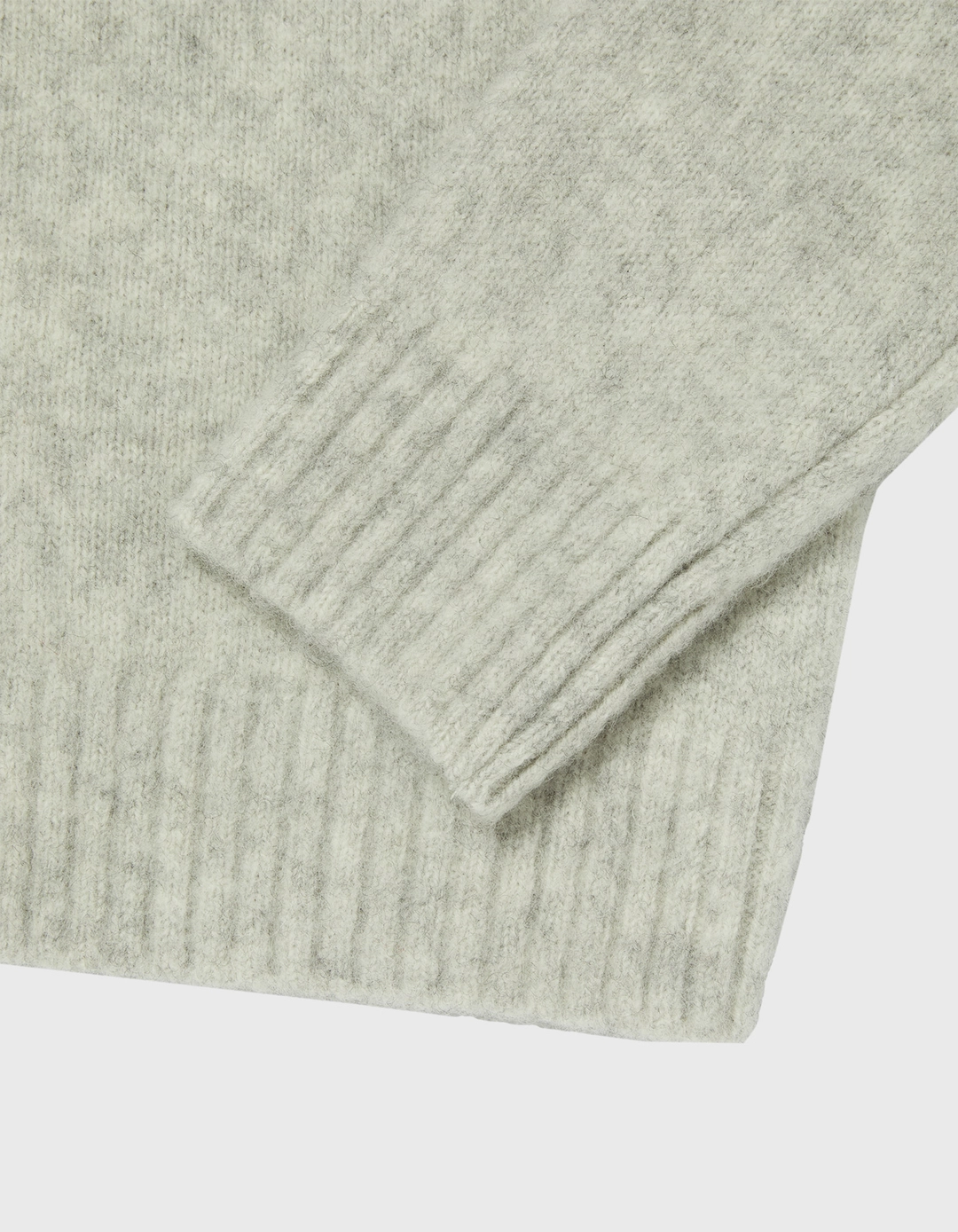 헤리티지플로스 CREST SHAGGY DOG ROUND CARDIGAN (W) / M.Grey 상품 이미지 3