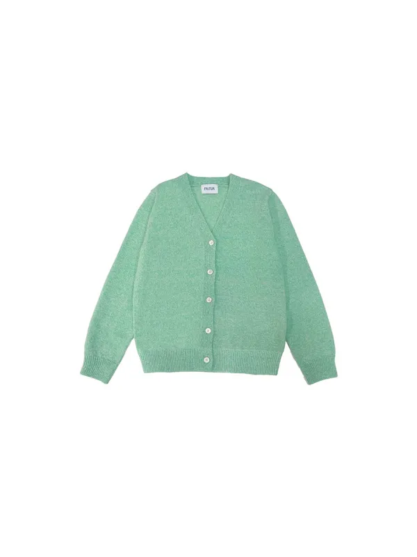 Zest Cardigan Aqua Green_F261KN01