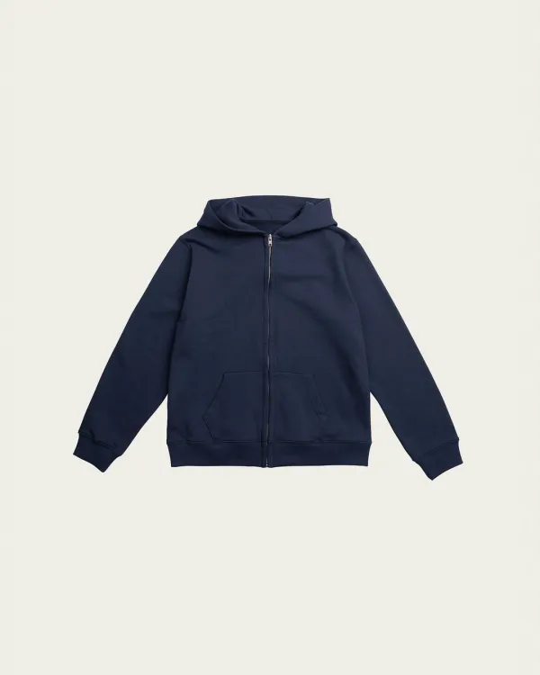 Nave Hoodie Zip-up - Navy