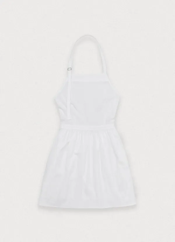 Summer halter dress - ivory