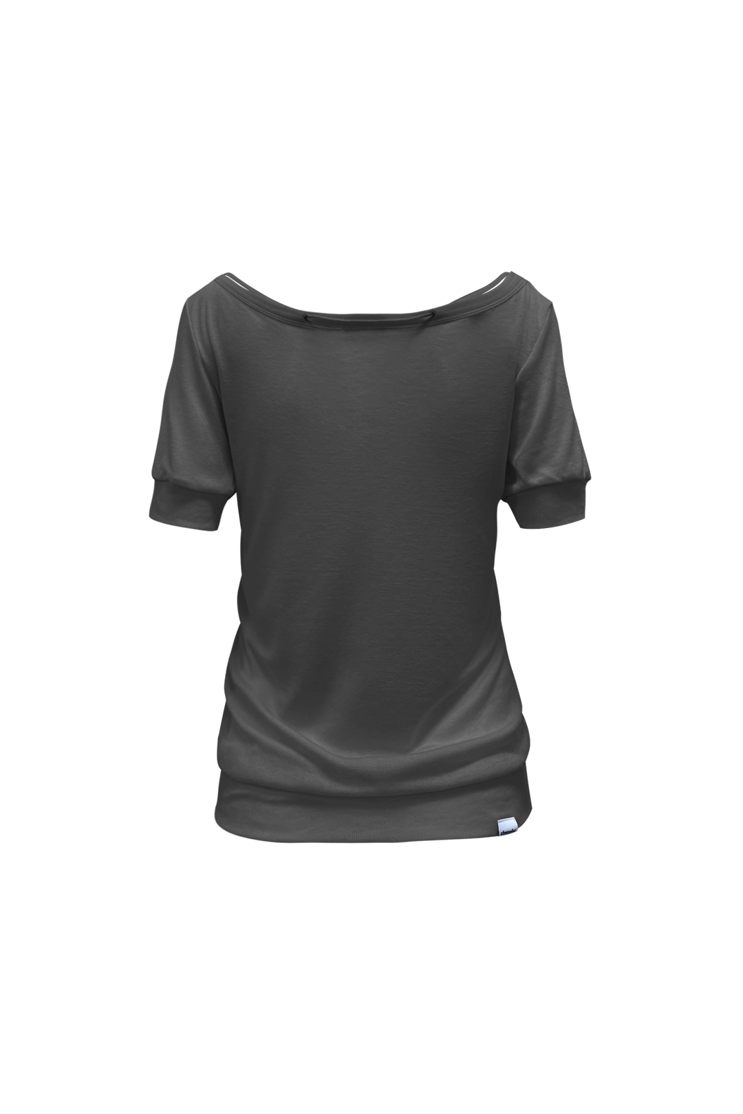 체메씨 LOW-NECK STRAP TOP (CHARCOAL) 상품 이미지 2