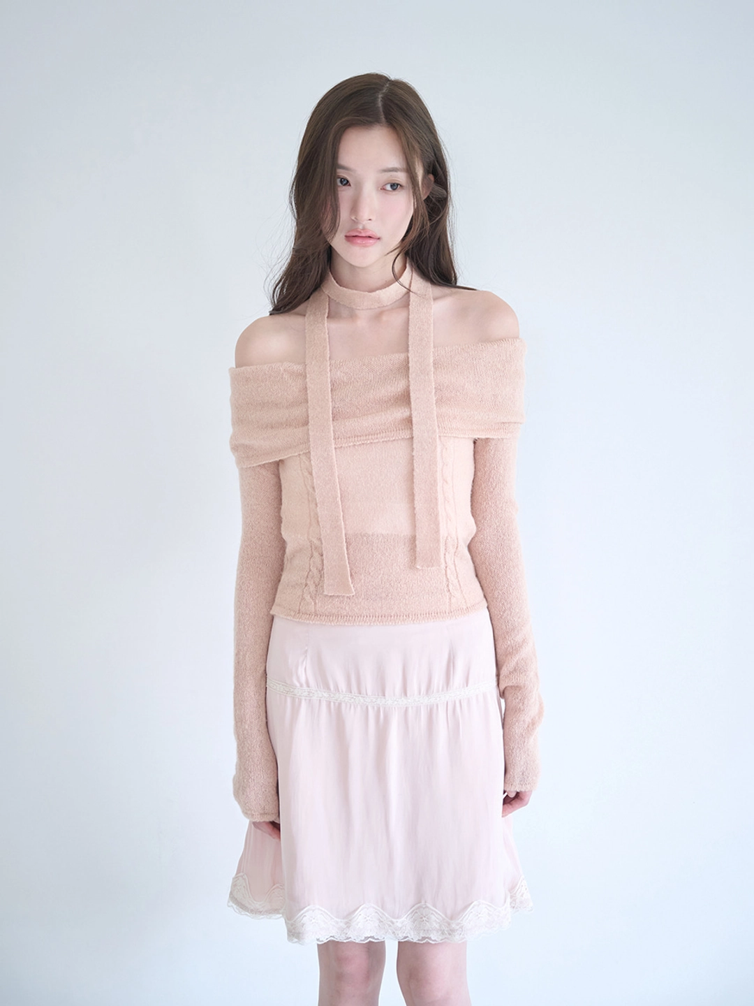 낫유어로즈 Petal knit (Pink) 상품 이미지 2