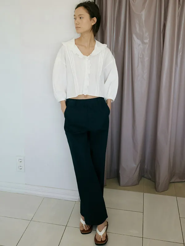 COTTON DYEING WORK PANTS_2COLOR