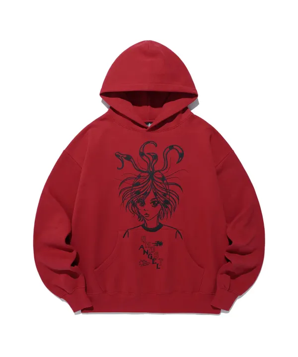 ghost angel uniform hoodie[red]