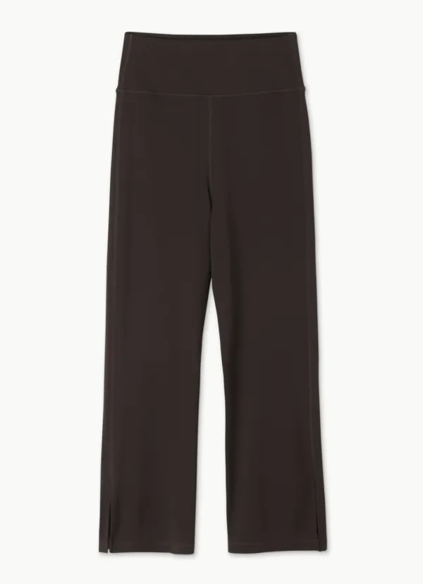 [Movement Line] Capri slit pants_Mole