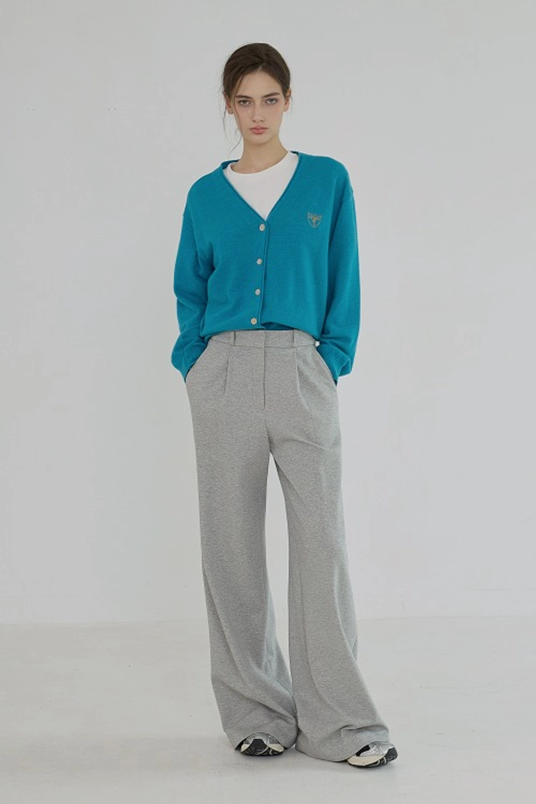 퀸스래빗 Tuck Mood Wide Pants 상품 이미지 2