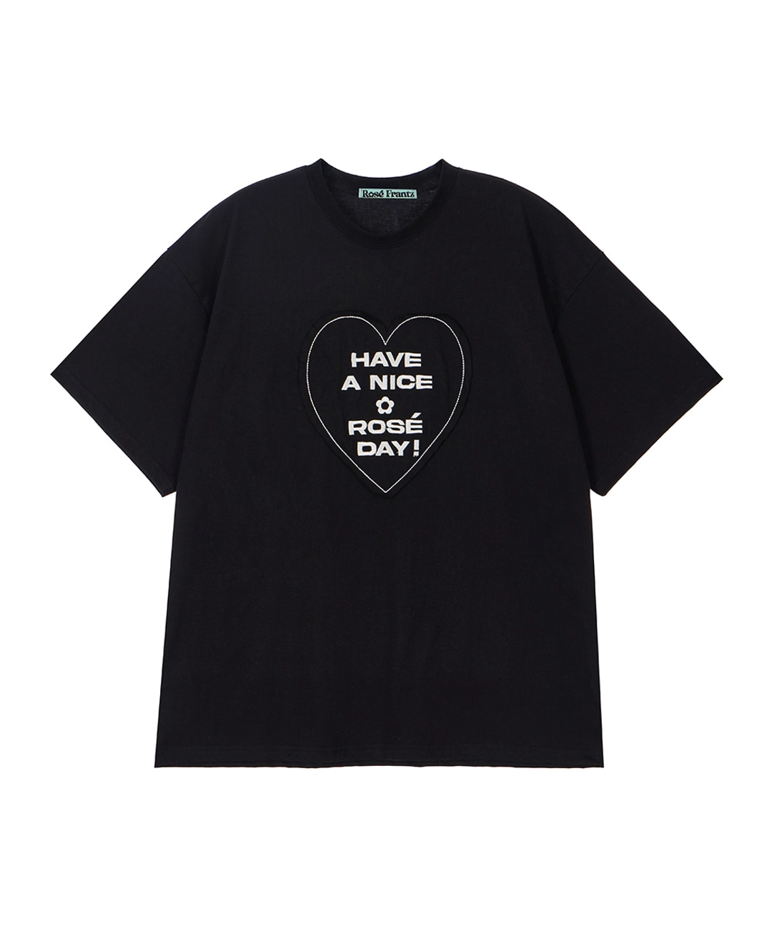 로제프란츠 In the Heart T-shirt [Black] 상품 이미지 3