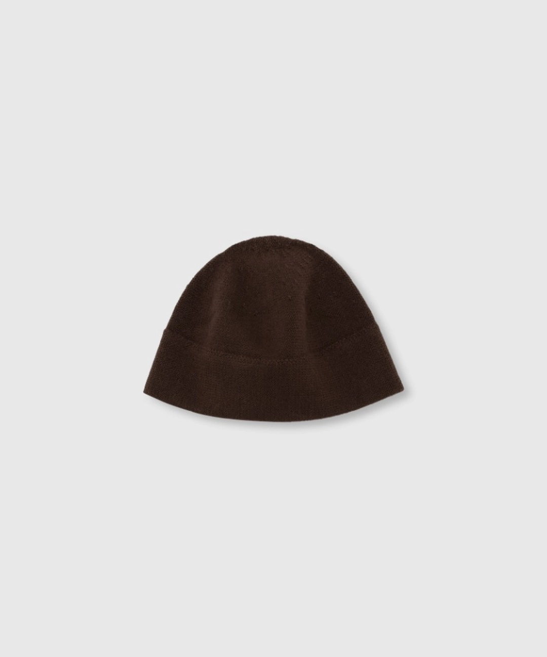니히 Plain knit beanie (Brown) 상품 이미지 1
