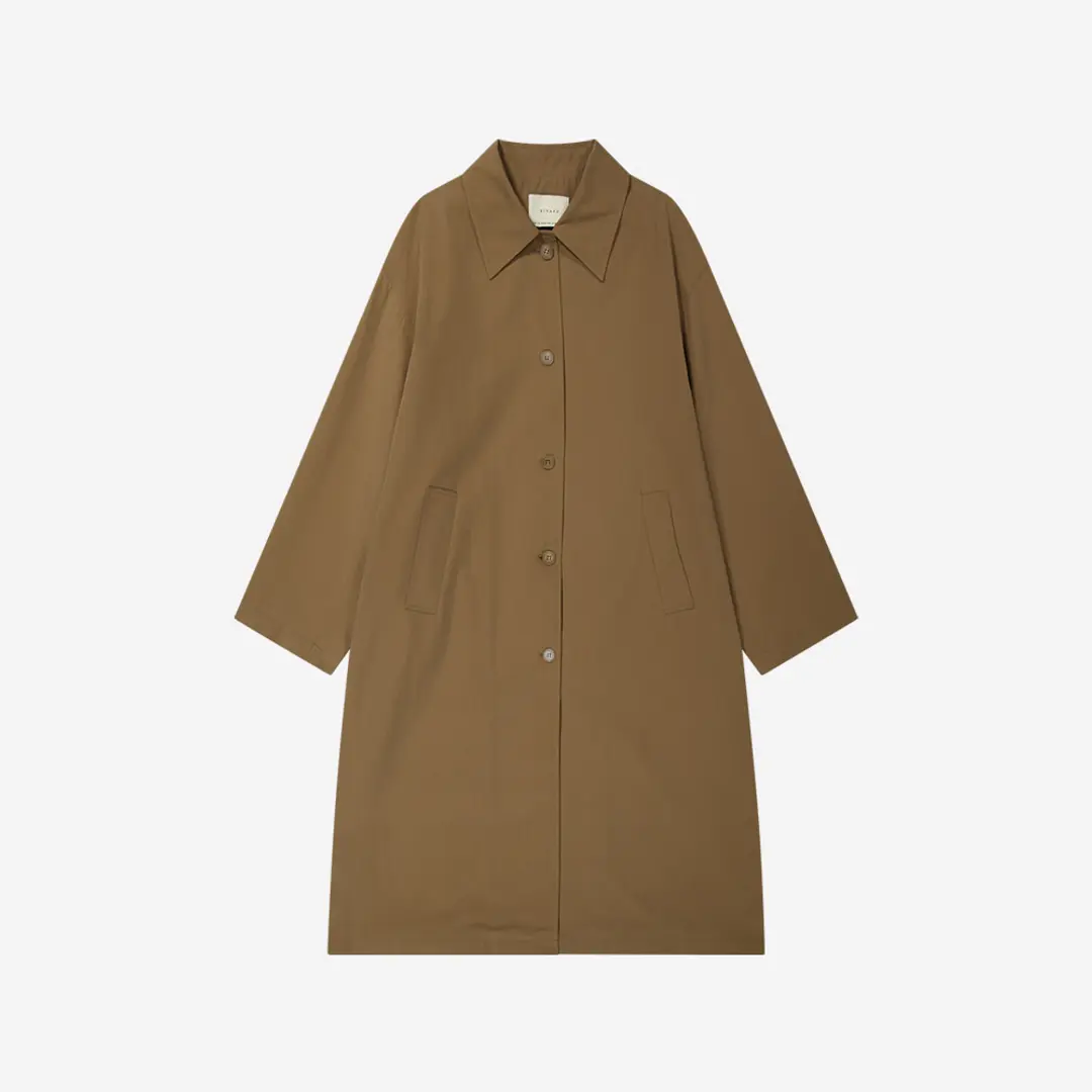 시야쥬 SIOT4116 맥시 트렌치 코트_Camel brown 상품 이미지 3