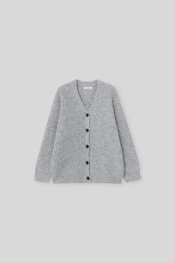 Chord v cardigan (melange gray)