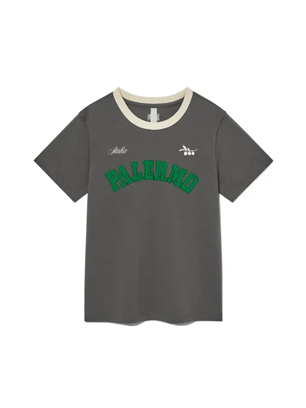 Palermo T-Shirt Charcoal