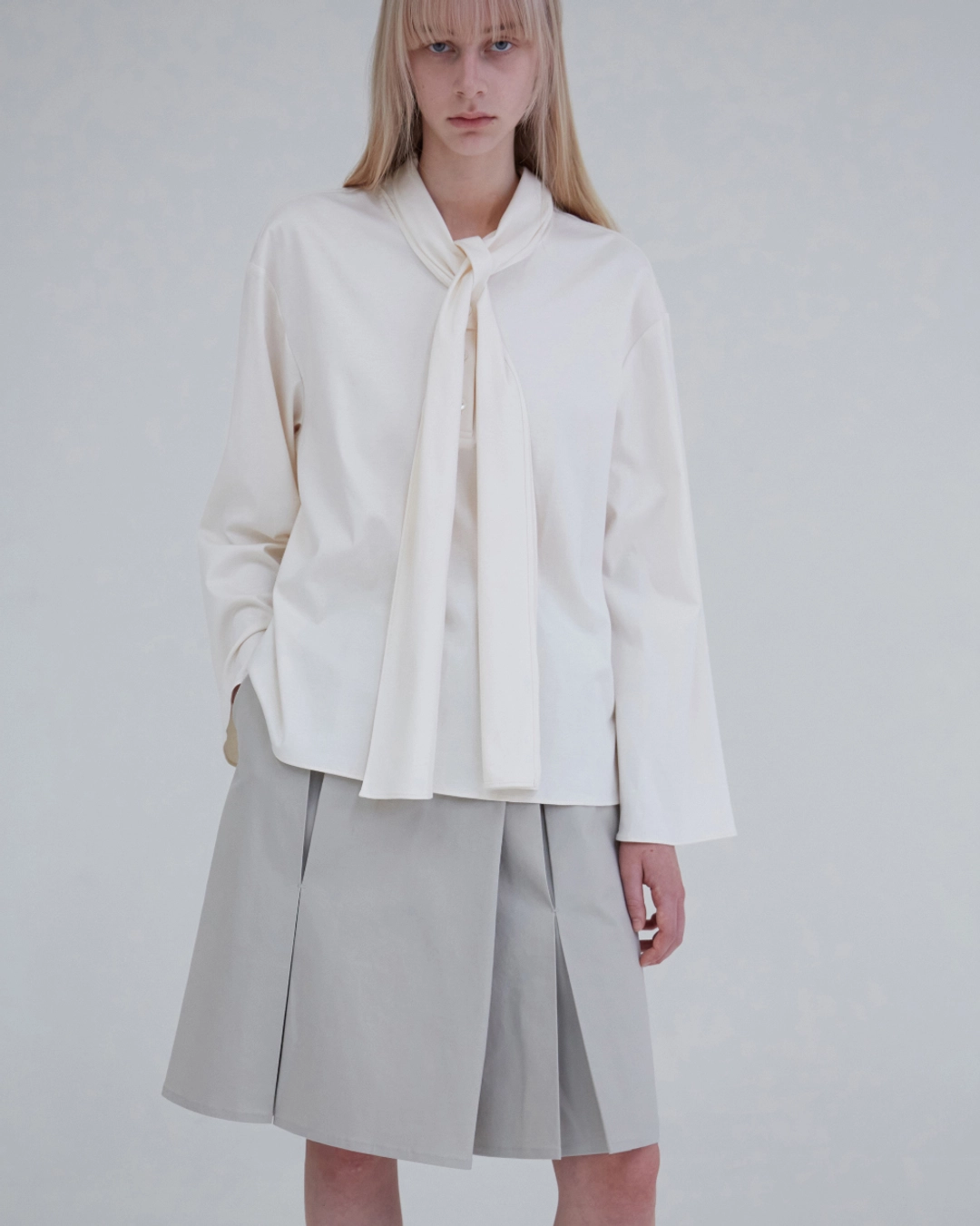 지수리 Scarf top - Jersey 상품 이미지 3