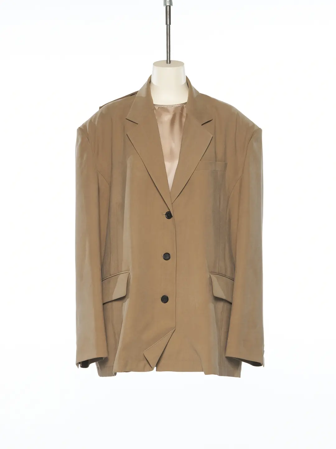 푸쉬버튼 PS25 BEIGE SLIP LAYERED JACKET 상품 이미지 1