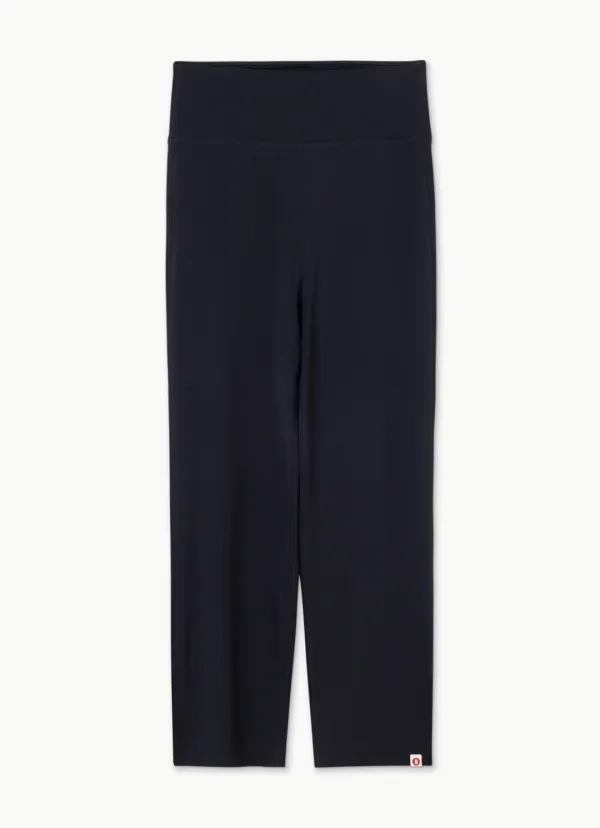 [Movement Line] Capri slit pants_Anthracite
