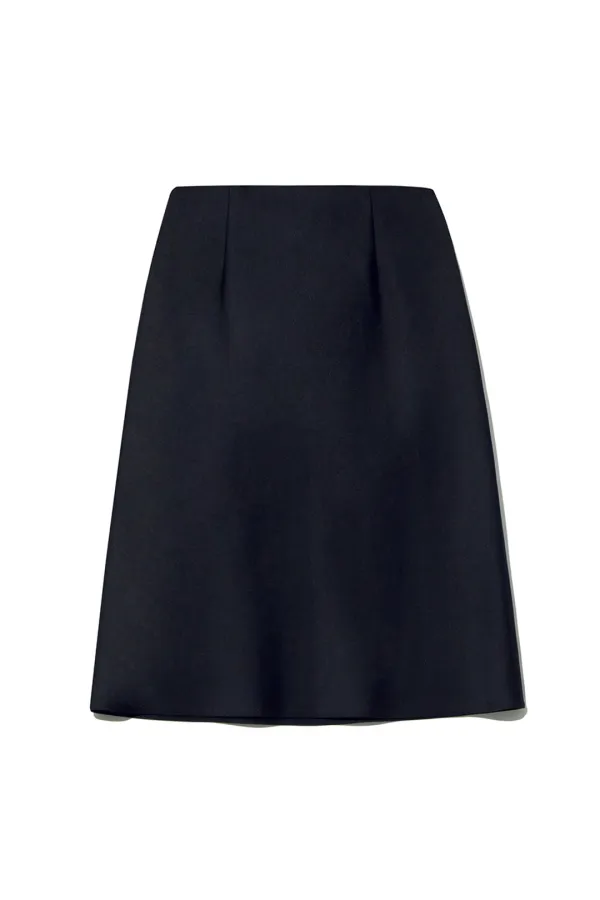 CLASSIC MIDI SKIRT [NAVY]