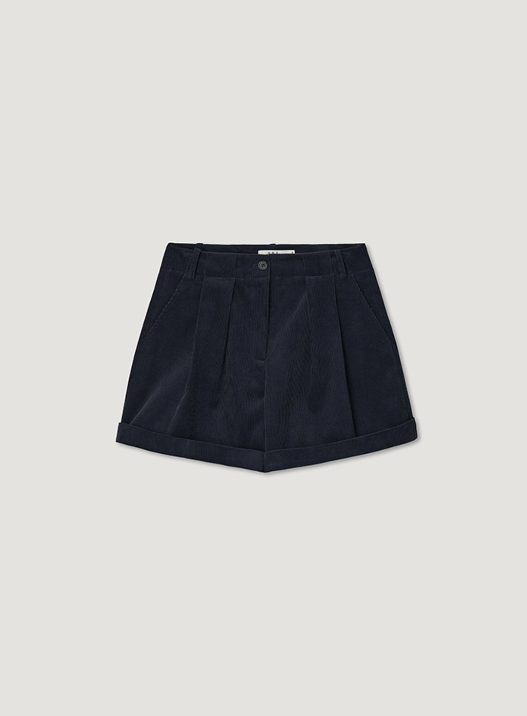 망고매니플리즈 MARO CORDUROY SHORTS_NAVY 상품 이미지 1