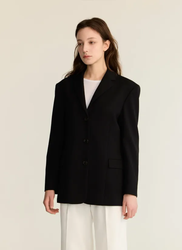 minimal tailored jacket_bk
