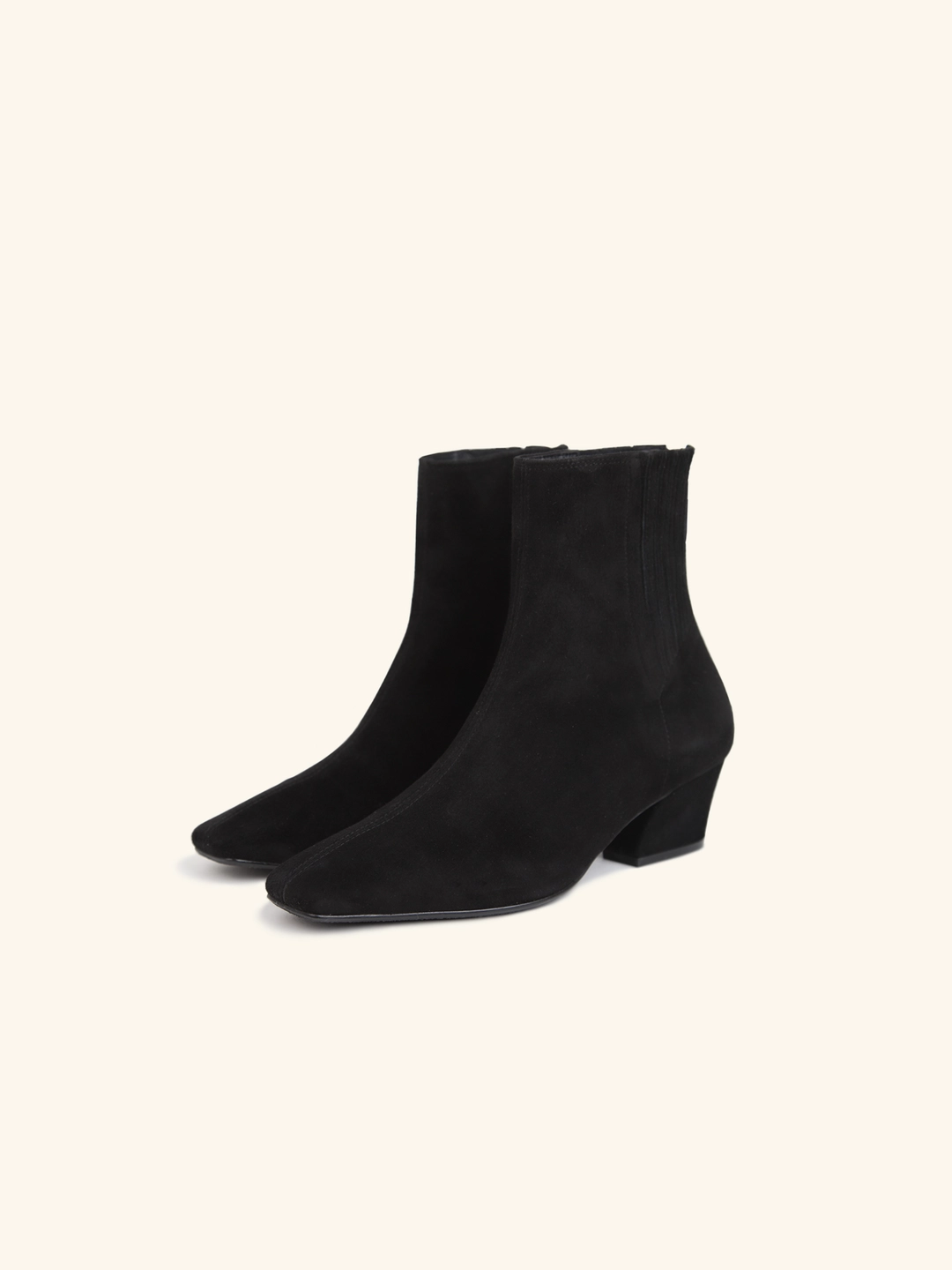 러브듀이 25 ACCORDION ankle boots/ 블랙스웨이드 상품 이미지 3
