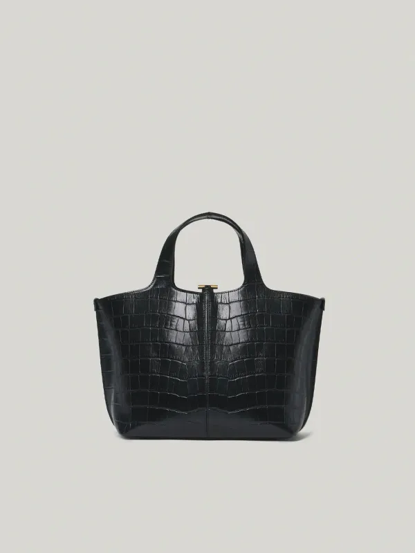 PANIER TOTE BAG (PATTERN BLACK)
