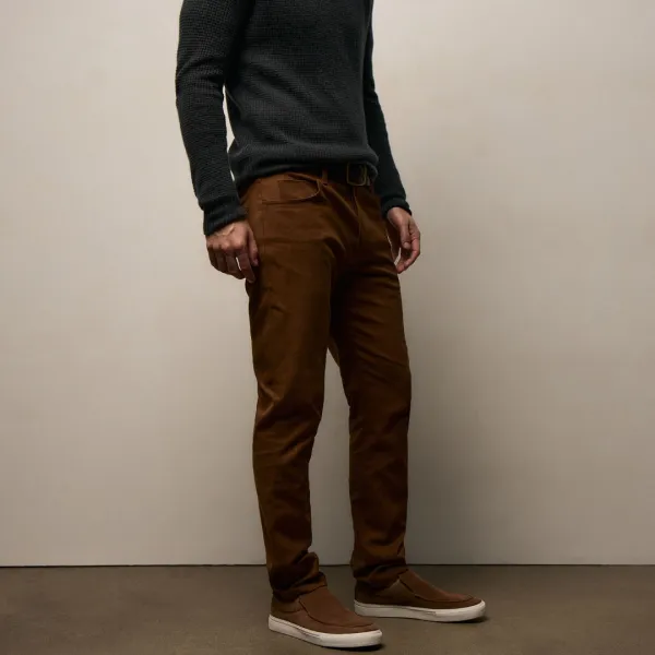 Cashmere Touch 5 Pocket Pant - Gingerbread