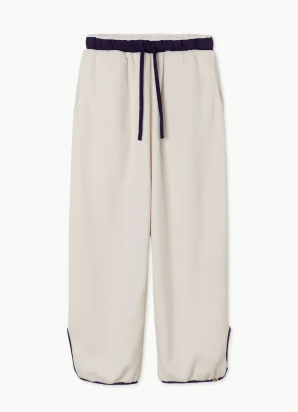 Button fleece pants (Unisex)_Turtledove