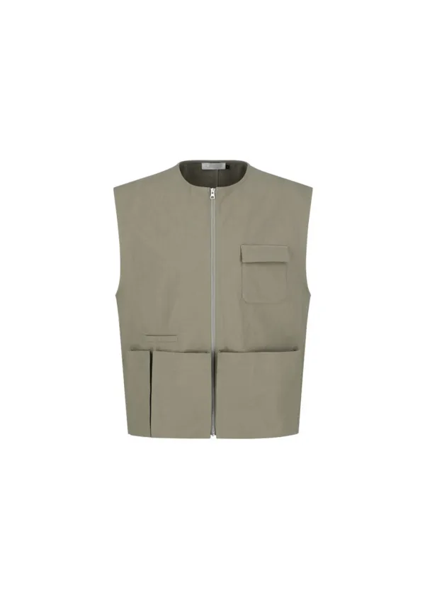 Pocket Vest, Khaki