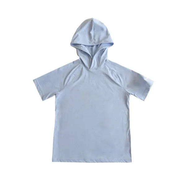 26-003 HOODED T-SHIRT (SKY BLUE)