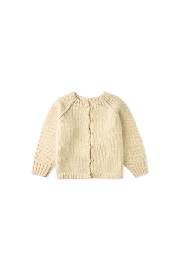 Balloon cardigan_ivory