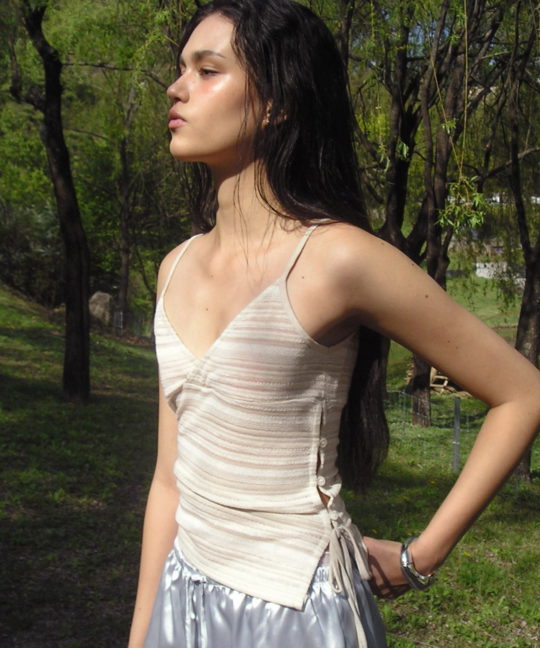 비터셀즈 Sydney Knit Bustier-Beige 상품 이미지 2
