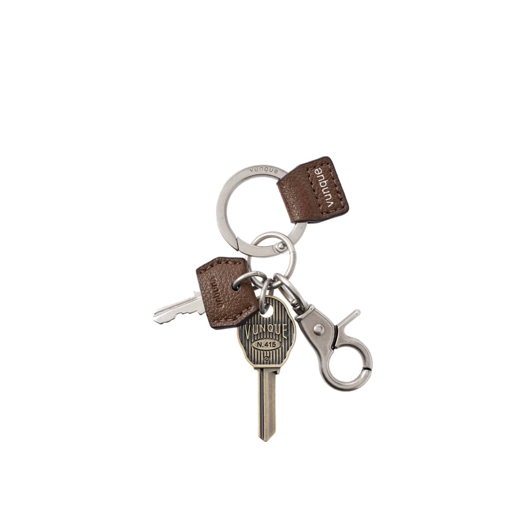 분크 Leather Multi Key Charm (레더 멀티 키 참) Brown 상품 이미지 1