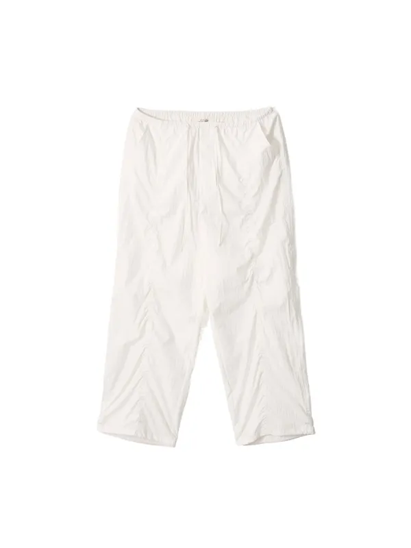 Airy Parachute Pants Off-White