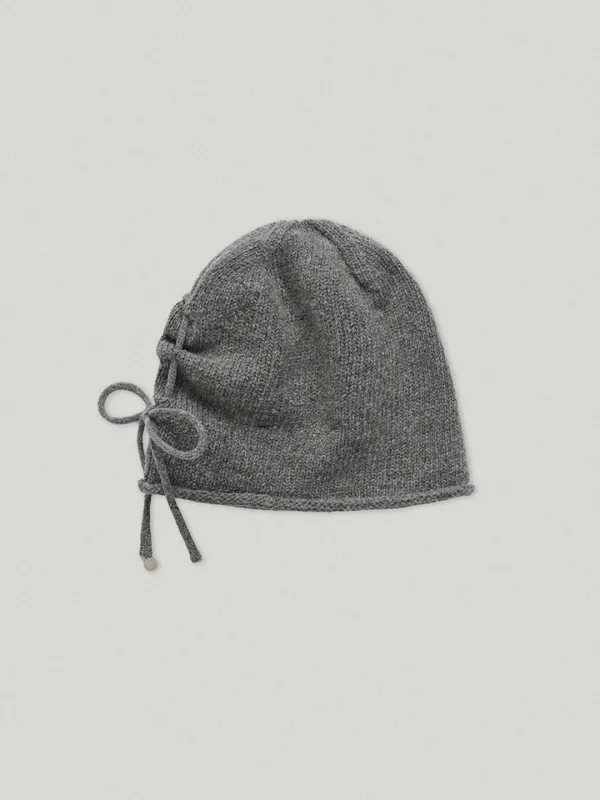 Pollu Wholegarment Knit Hat Gray (2nd)