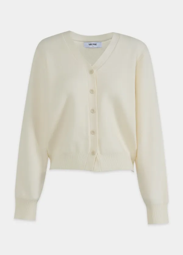  [44-120]  Lume V-Neck Basic Cardigan  루메 브이-넥 베이직 가디건  (봄-가을-겨울-클래식룩-캐주얼룩-아우터-이너-베이직-브이넥-빅사이즈-자체제작) 