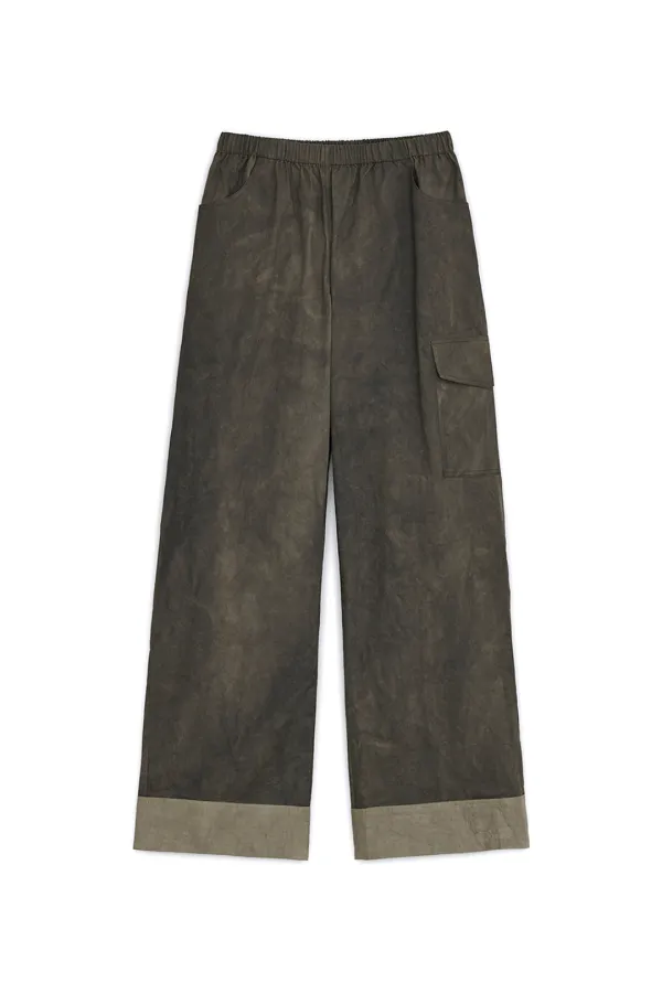 EASY COTTON PANTS, KHAKI