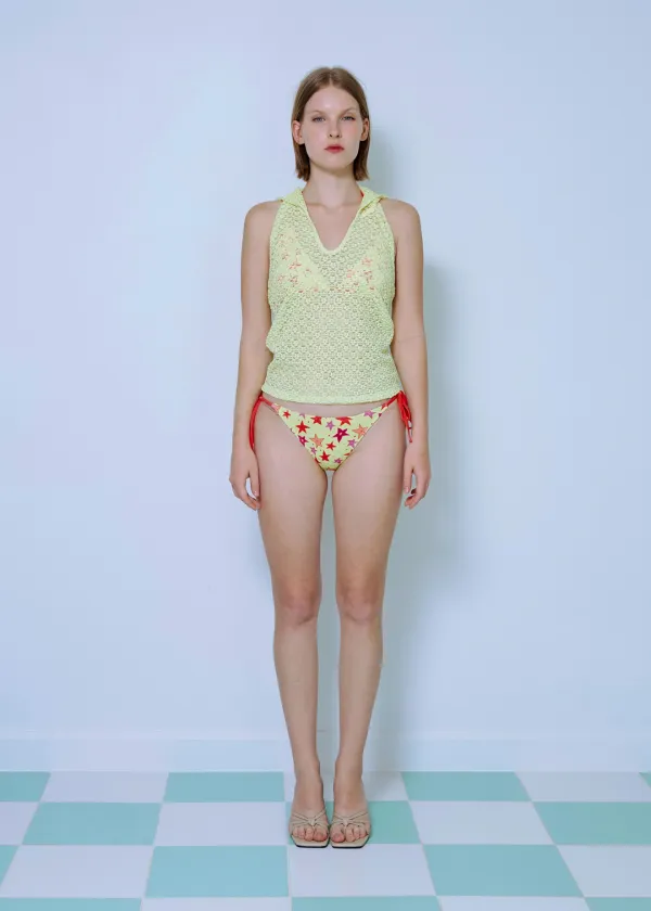 Cover-Up Lace Hoodie_Yellow
